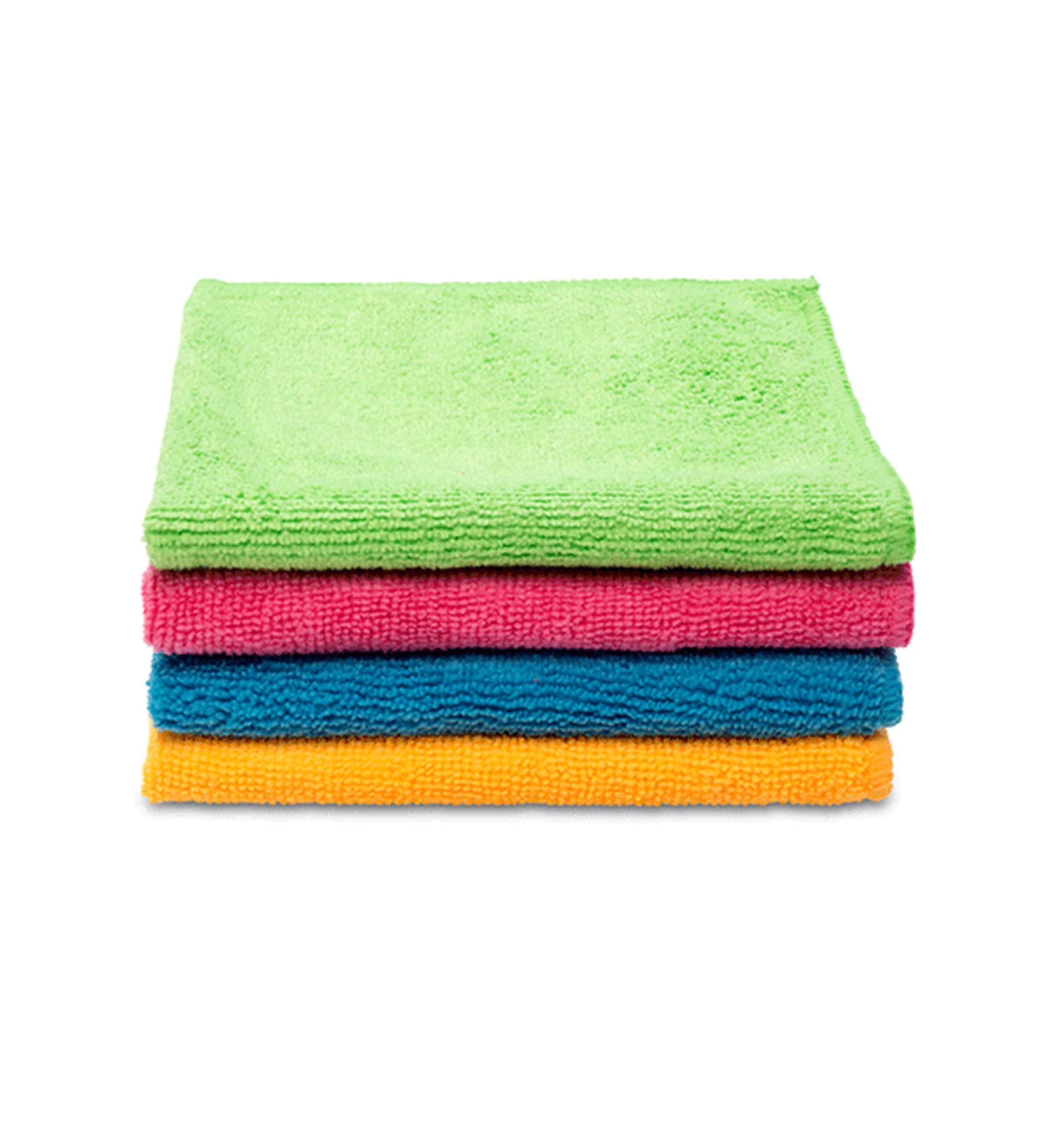 Vileda Pack of 4 Microfiber Cleaning Cloth